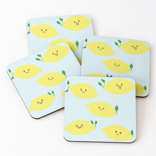 Item preview, kawaii lemons designed and sold by ofspaceandtime.