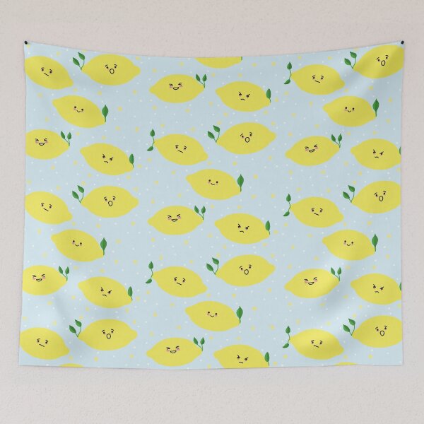 Item preview, kawaii lemons designed and sold by ofspaceandtime.