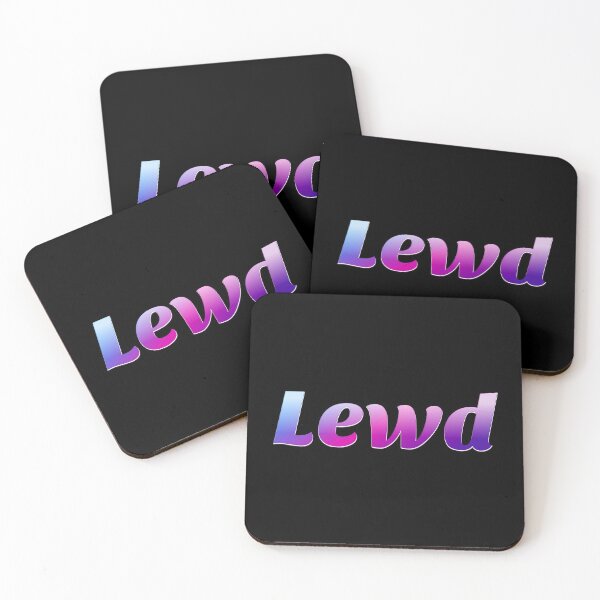 Item preview, Lewd designed and sold by DWaffleDesigns.