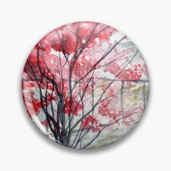 Item preview, Riverbank Cherry Tree designed and sold by RyanBauerWalsh.
