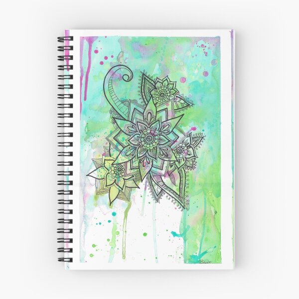 Item preview, Green Flower Mandala  designed and sold by Becca Douglas.