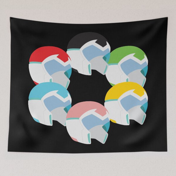 Item preview, Voltron Legendary Defender Helmets designed and sold by mcgintystudios.