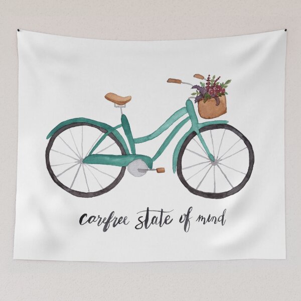 Item preview, Carefree Bicycle  designed and sold by jaimemarilyn.