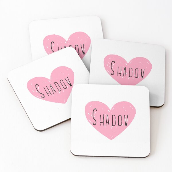 Item preview, I Love Shadow Heart Cats Lovers Gift designed and sold by Akmloza.