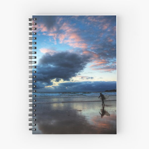 Item preview, Sunset Surfer On Hayle Beach Cornwall designed and sold by Paul Thompson Photography.