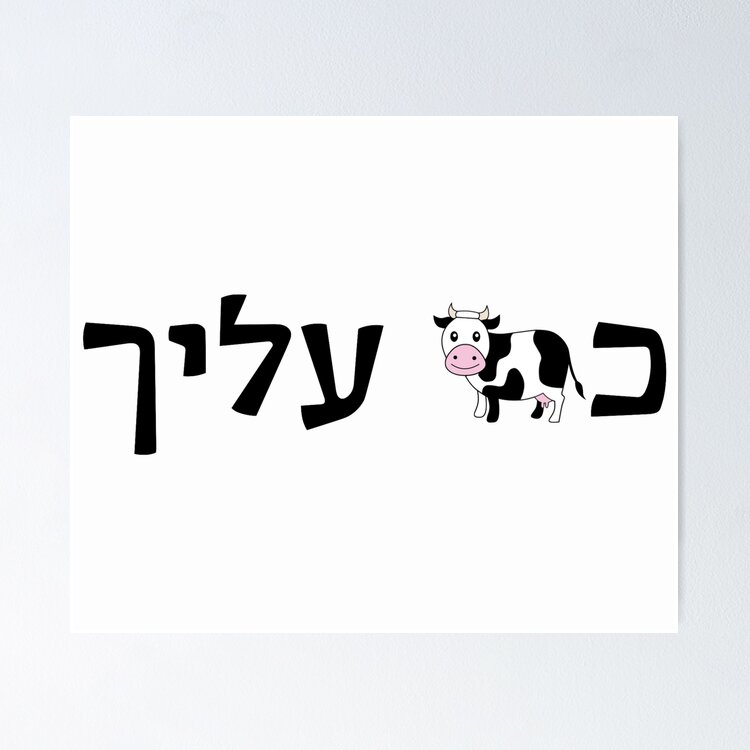 כפרה עליך - Kapara Alecha Sticker