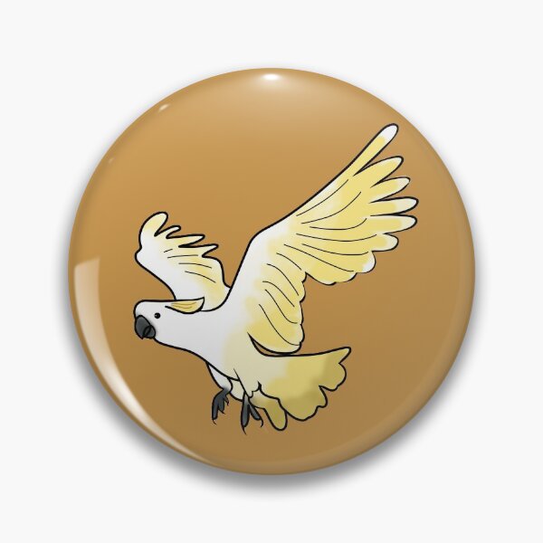 Item preview, Cockatoo Illustration Sticker  designed and sold by Ayarat Burke.