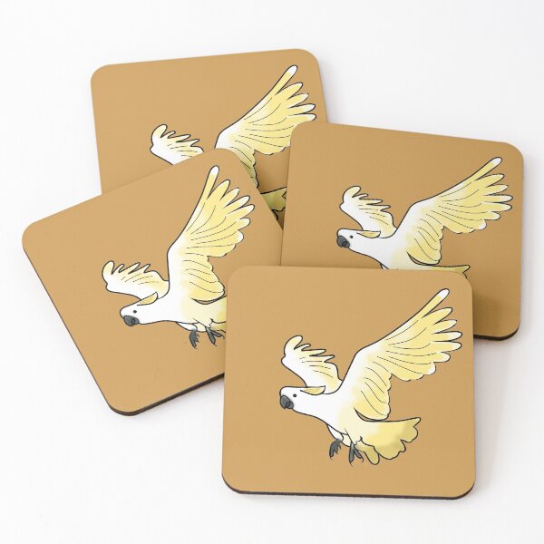 Item preview, Cockatoo Illustration Sticker  designed and sold by Ayarat Burke.