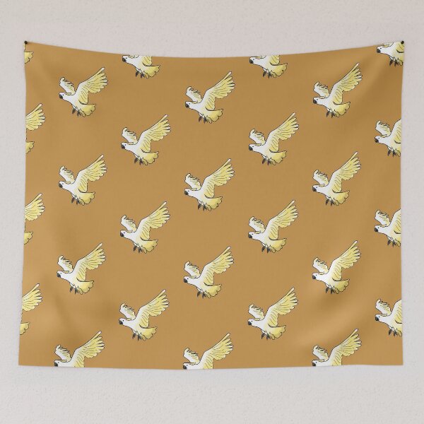 Item preview, Cockatoo Illustration Sticker  designed and sold by Ayarat Burke.