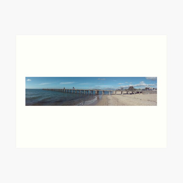 Dromana Pier Panorama Art Print