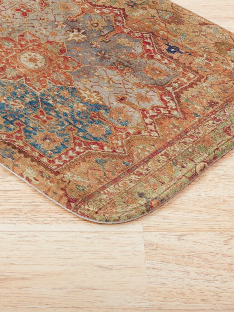 "16th Century Persian Carpet Print" Bath Mat for Sale by bragova