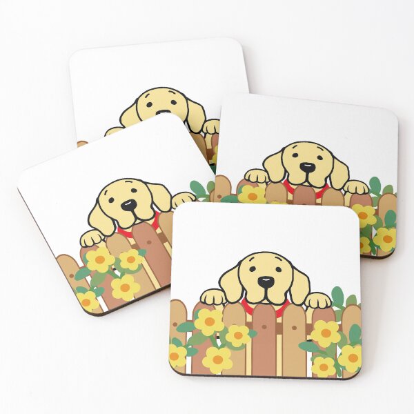 Item preview, Yellow Labrador Retriever Watching designed and sold by HappyLabradors.