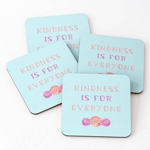 Item preview, Kindness is For Everyone - Cute Floral Kindness Quote designed and sold by Sarah Wainwright.
