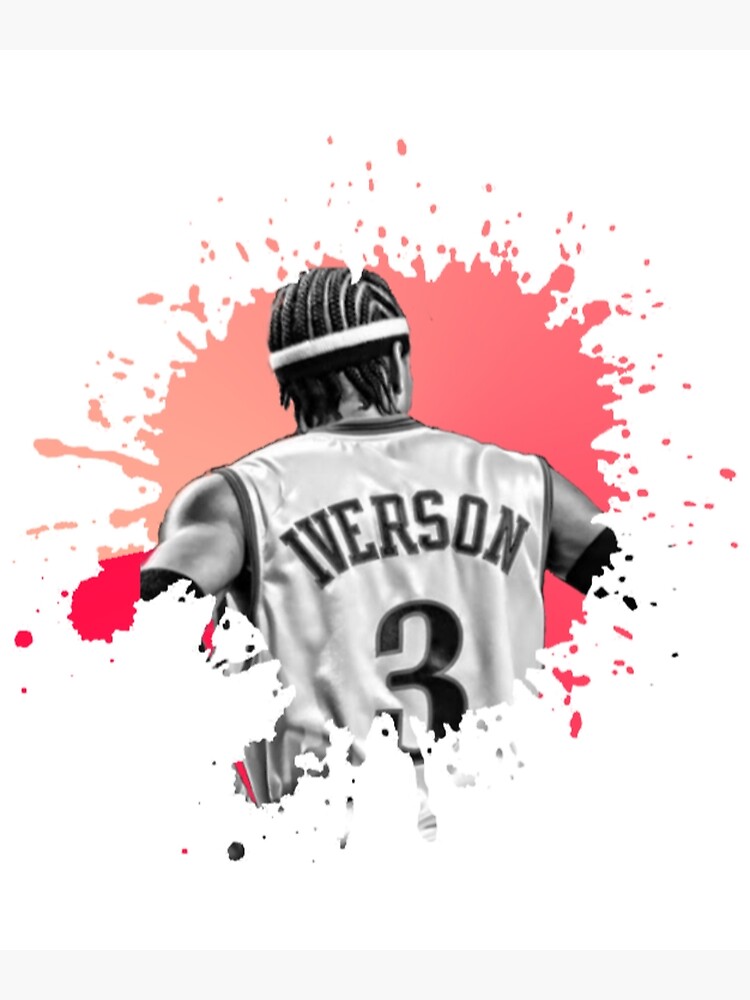 Allen Iverson wallpaper I made in the style of a vintage bootleg