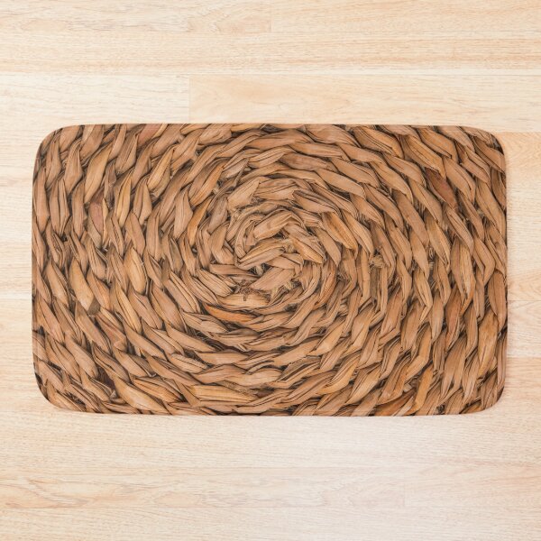 Item preview, Wicker place mat background designed and sold by AnaMOMarques.