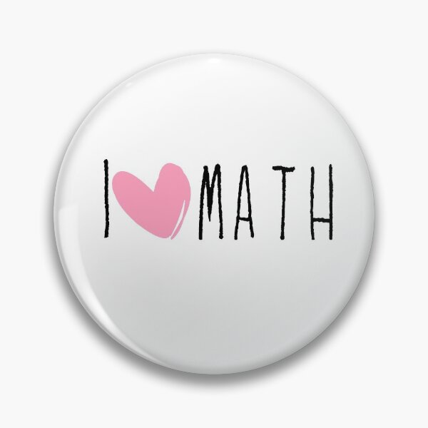 Item preview, I Love Math Heart Lovers Gift designed and sold by Akmloza.