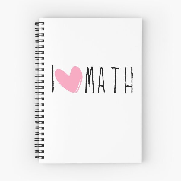 Item preview, I Love Math Heart Lovers Gift designed and sold by Akmloza.
