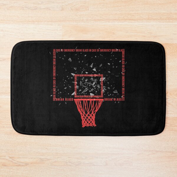 Item preview, In case of emergency break glass - Shattered Backboard Basketball  designed and sold by COURT-VISION.