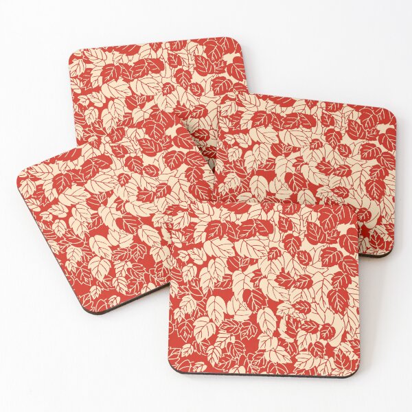Item preview, Japanese Leaf Print, Mandarin Orange designed and sold by Marymarice.