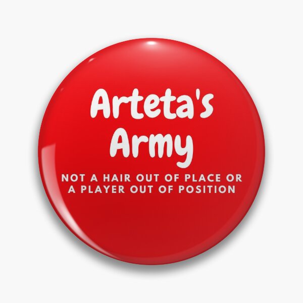Item preview, Arteta's Army  designed and sold by Futbol-Fetish.