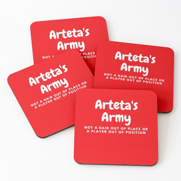 Item preview, Arteta's Army  designed and sold by Futbol-Fetish.