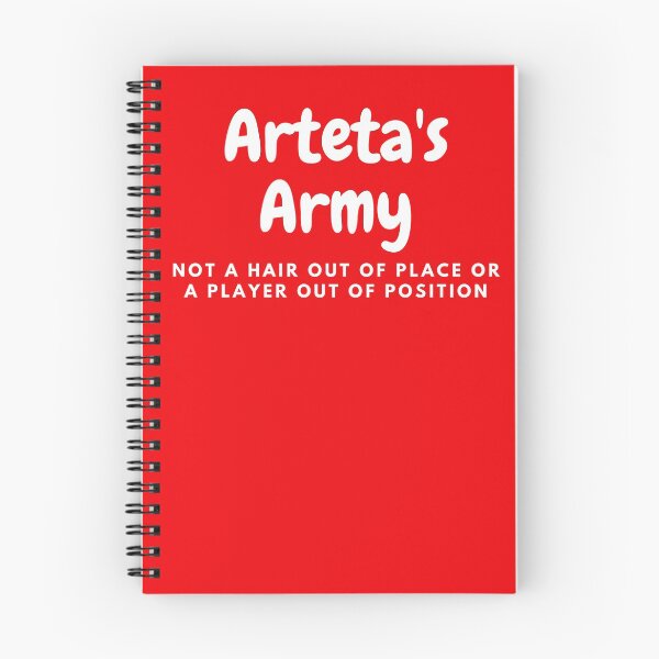 Item preview, Arteta's Army  designed and sold by Futbol-Fetish.