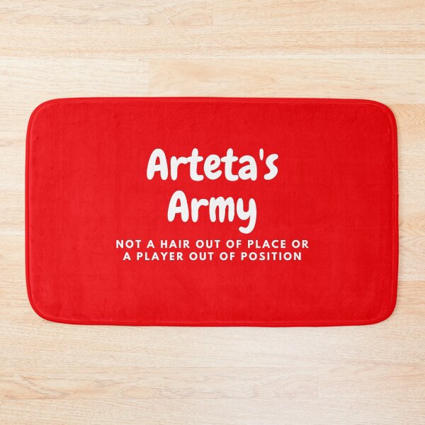 Item preview, Arteta's Army  designed and sold by Futbol-Fetish.