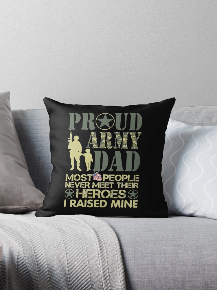 Dad shirt outlet pillow