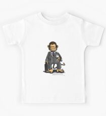 The Business Monkey drinks a coffee to go Kids Tee