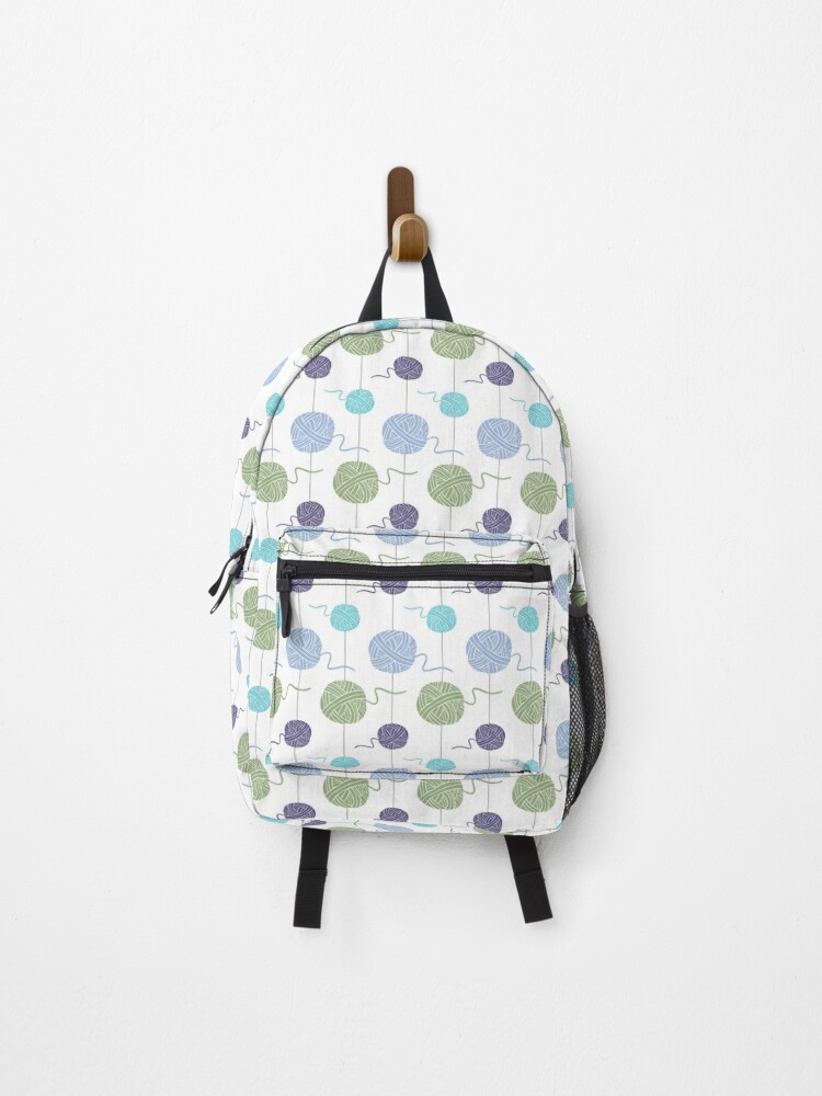 Cool Colors Yarn Ball String Pattern Backpack for Sale by Susan Lewis