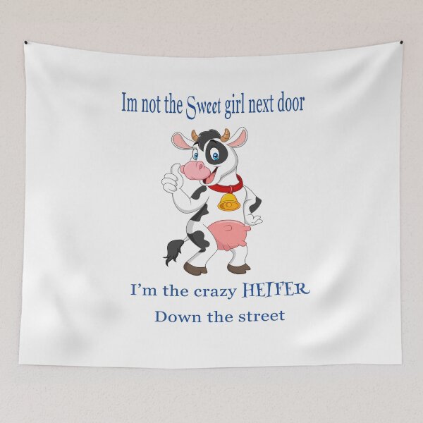 Item preview, Crazy Heifer designed and sold by Tpar.