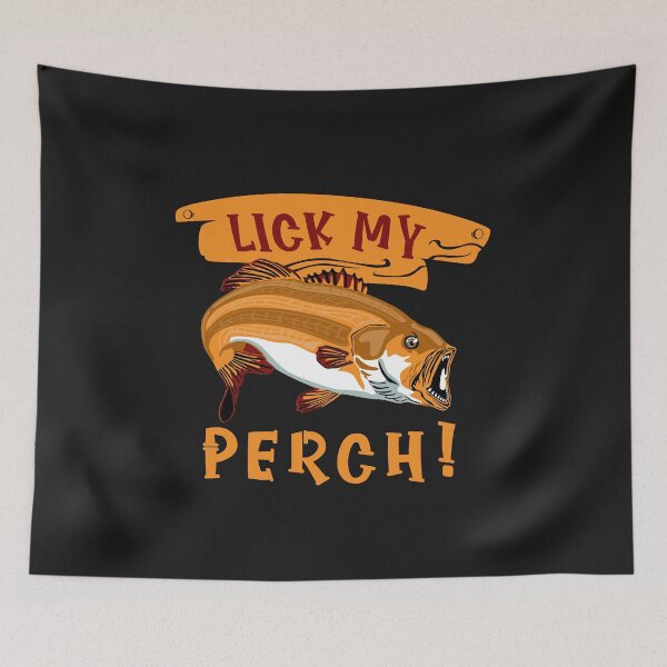 Item preview, Lick my perch Funny angler fish design designed and sold by gideonm.