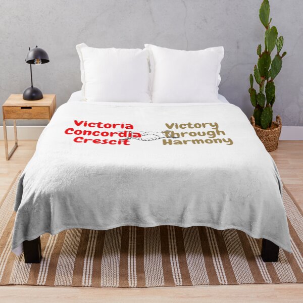 Item preview, Victory Through Harmony - Victoria Concordia Crescit designed and sold by Futbol-Fetish.