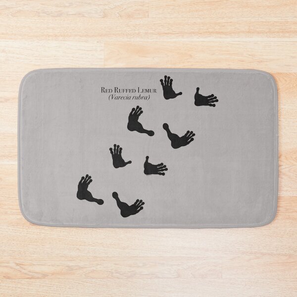 Item preview, Red Ruffed Lemur (Varecia rubra) Tracks designed and sold by Alawstrations.