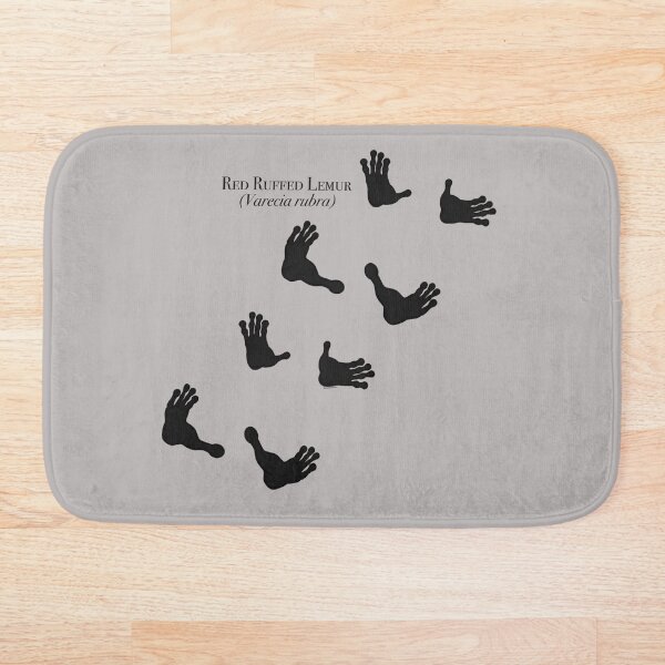 Item preview, Red Ruffed Lemur (Varecia rubra) Tracks designed and sold by Alawstrations.