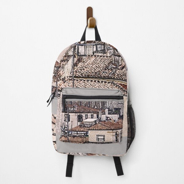 Item preview, Rooftops Florence Tuscany Italy Pencil Drawing designed and sold by Stravaigin.