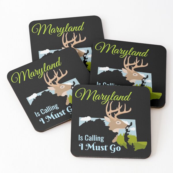 Item preview, Maryland is Calling I Must Go Design designed and sold by Paula Helit.