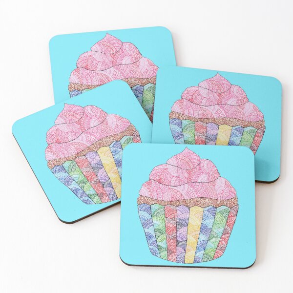 Item preview, Cupcake doodle designed and sold by SilverBirch14.