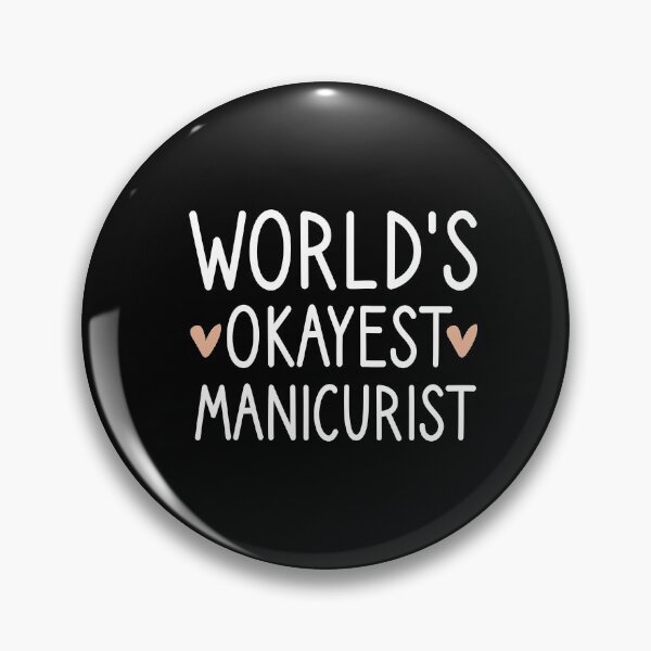 Item preview,  world's okayest Manicurist , Nail , Nail Tech Gift, Manicurist / Manicurist Gift / Gift for Manicurist / funny Manicurist  / Manicurists heart style designed and sold by Chamssou.