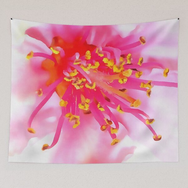 Item preview, Artistic Peach Blossom Macro Abstract designed and sold by taiche.