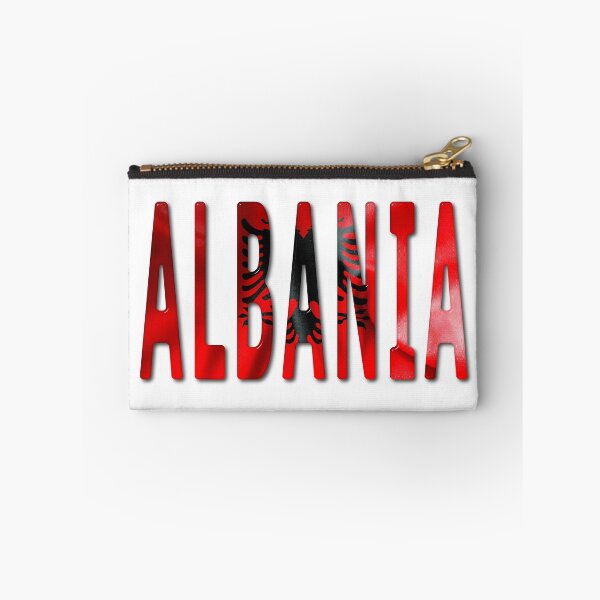 Item preview, Albania Word With Flag Texture designed and sold by MarkUK97.