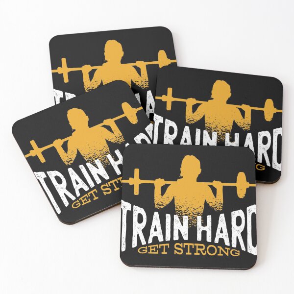Item preview, Train Hard Get Strong designed and sold by DavinciStore21.