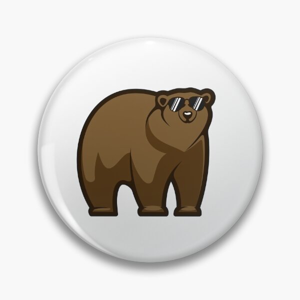 Item preview, Cool Brown Bear  designed and sold by joabaj.