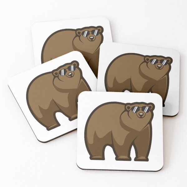 Item preview, Cool Brown Bear  designed and sold by joabaj.