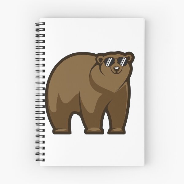 Item preview, Cool Brown Bear  designed and sold by joabaj.