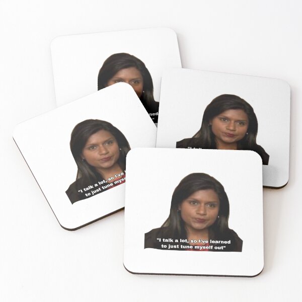 Item preview, Kelly - i talk a lot so I’ve learned to just tune myself out.  designed and sold by OliviaOlaughiaOlovia.