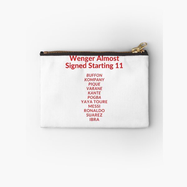 Item preview, Wenger Almost Signed Starting 11 designed and sold by Futbol-Fetish.