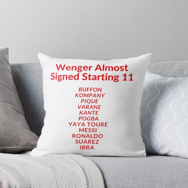 Item preview, Wenger Almost Signed Starting 11 designed and sold by Futbol-Fetish.