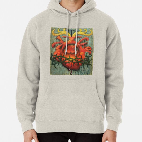 Sacred Heart Pullover Hoodie