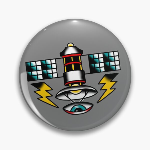 Item preview,  traditional satellite tattoo designed and sold by rafaelwolf.